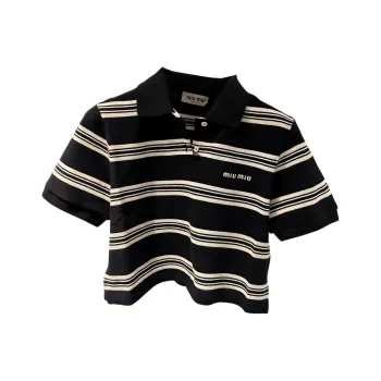 MIU MIU Polo Shirt Women's Multicolor