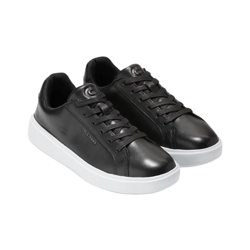 COLE HAAN Grand Crosscourt Abrasion Resistant Low Top Skateboard Shoes Women's Black-3