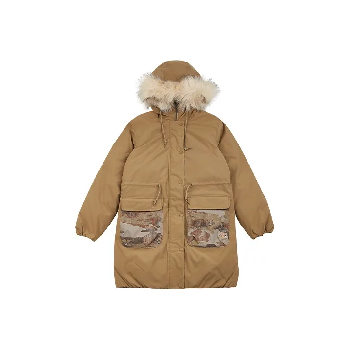 Dickies Down Jacket Women's Bronze-0