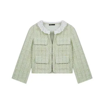 Maje Jackets Women's Light Green