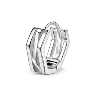 ETAHLOVE S925 Silver Earrings Unisex-5