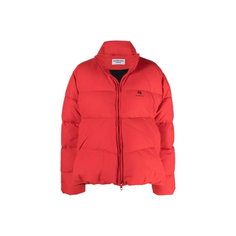 Balenciaga FW22 Jackets Coats Regular Fit Women's Red-0