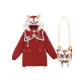 Red Coat+Bag
