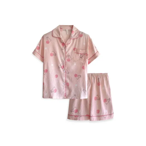 XIAFENYAN Pajama Set Women's Pink