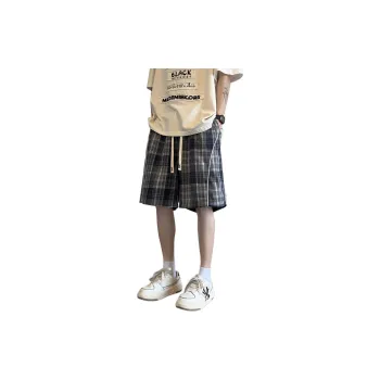 WHELVE Casual Shorts Unisex Black