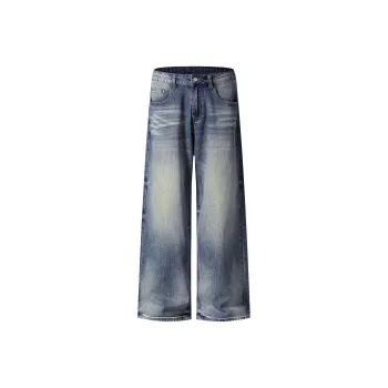 WPOOLL Jeans Men Sea Blue