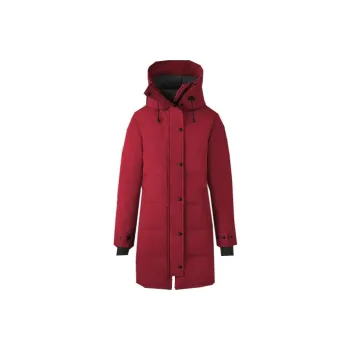 Canada Goose Shelburne Series Down Jackets Women's Berry Red