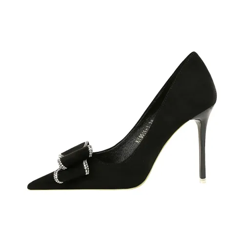 QITUMAUL Slim Heel High Heels Women's