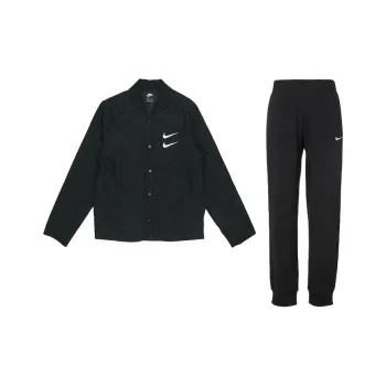 Nike Swoosh Casual Sportswear Men's Black