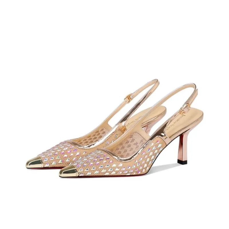 JESSICA SOPHIA Slim Heel High Heels 7cm Women's-1