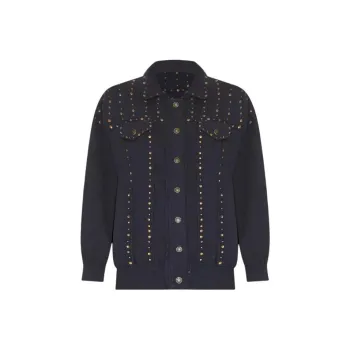 FREE PEOPLE Jackets Coats Women's Navy Blue