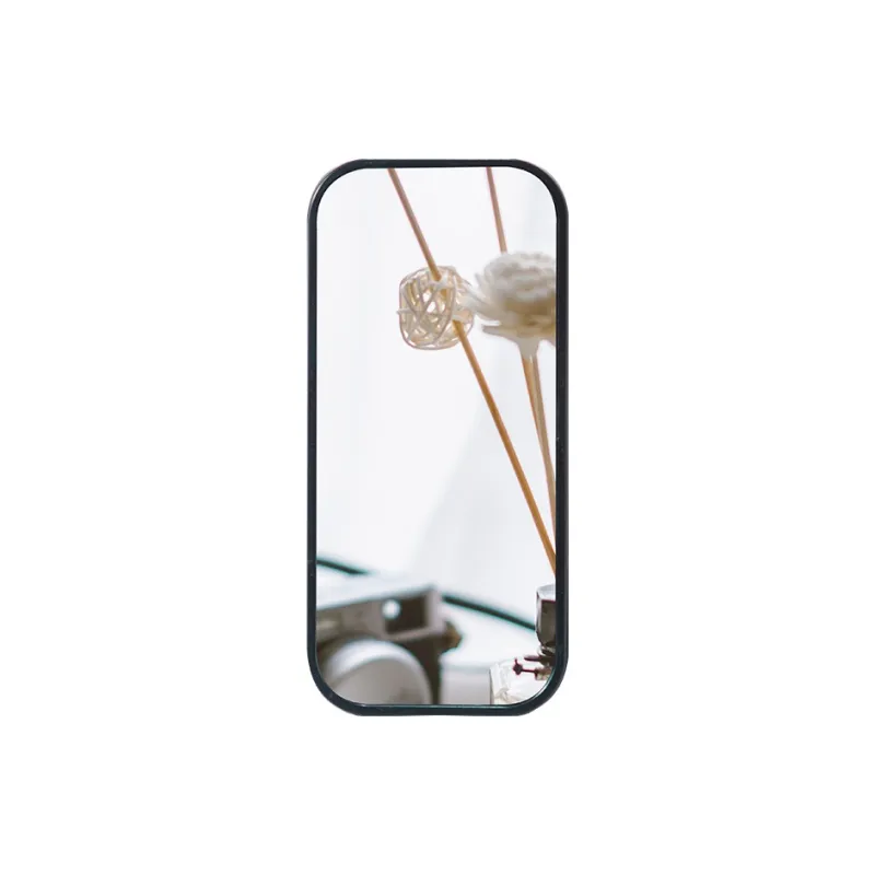 JOYTOUR Minimalist Style Fashion Refined Rectangular Portable Multicolor Vanity Stool Mirror-5