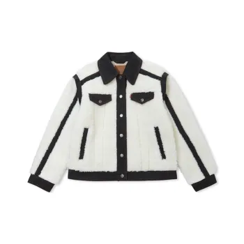 Levis Jackets Women's White