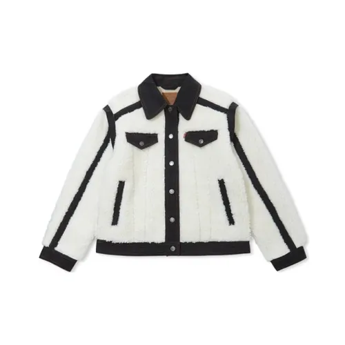 Levis Jackets Women's White