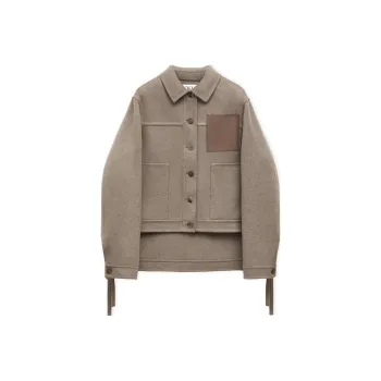 LOEWE Jackets Coats Women's Taupe