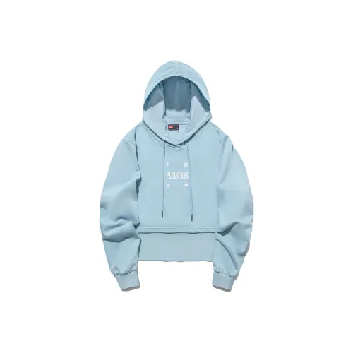 LiNing x PLEASURES Sweatshirt Women's Forget Me Not Blue