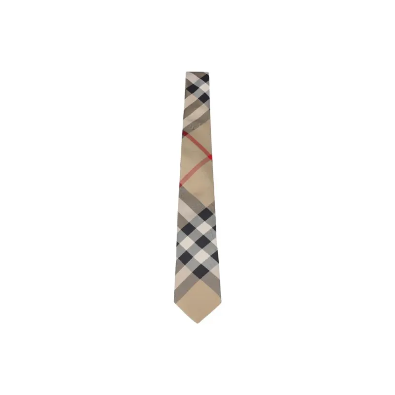 Burberry Classic Cut Check Tie-0