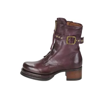 AirStep Ankle Boots 5cm Women's Burgundy