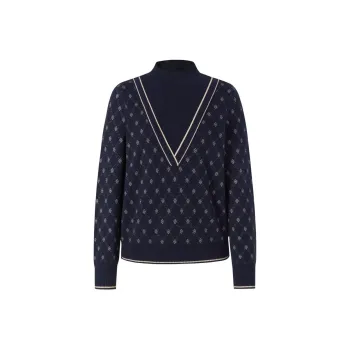 JZ Juzui Knitwear Women's Dark Blue