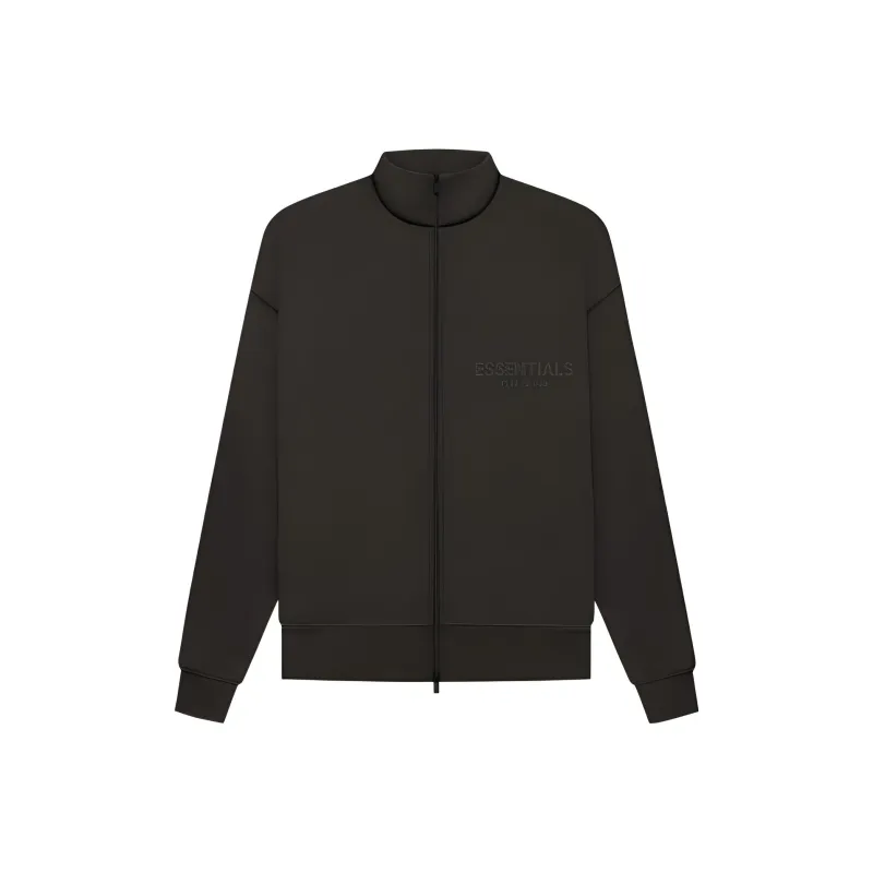 Fear Of God Essentials Women's Fullzip Jacket Off Black-0
