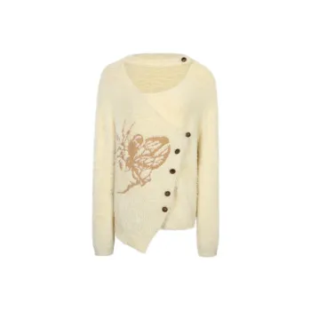 DIET GRRRL Knitwear Women's Beige Yellow