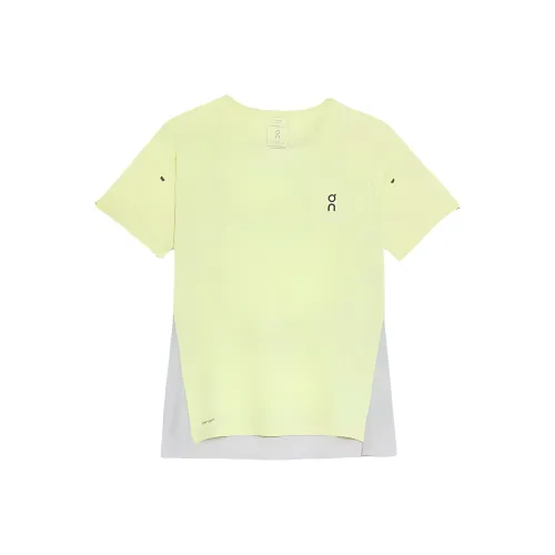 On Performance T Shirt Women's Yellow