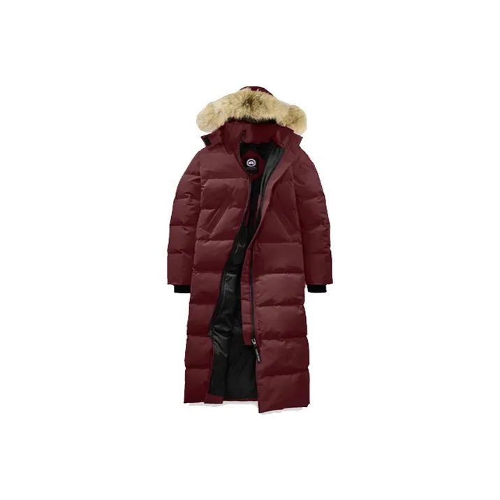 Canada Goose Mystique Series Down Jacket Women's Berry Red-0