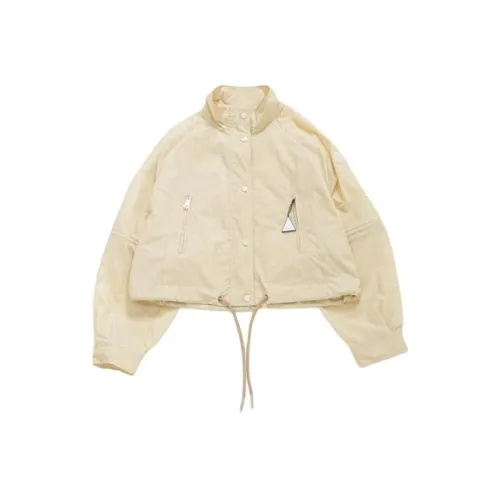 Moncler Jackets Coats Women's Light Brown