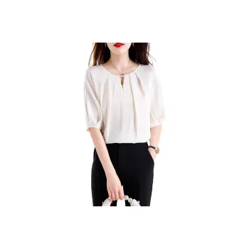 Yi Mengyuan Silk Chiffon Shirt Women's