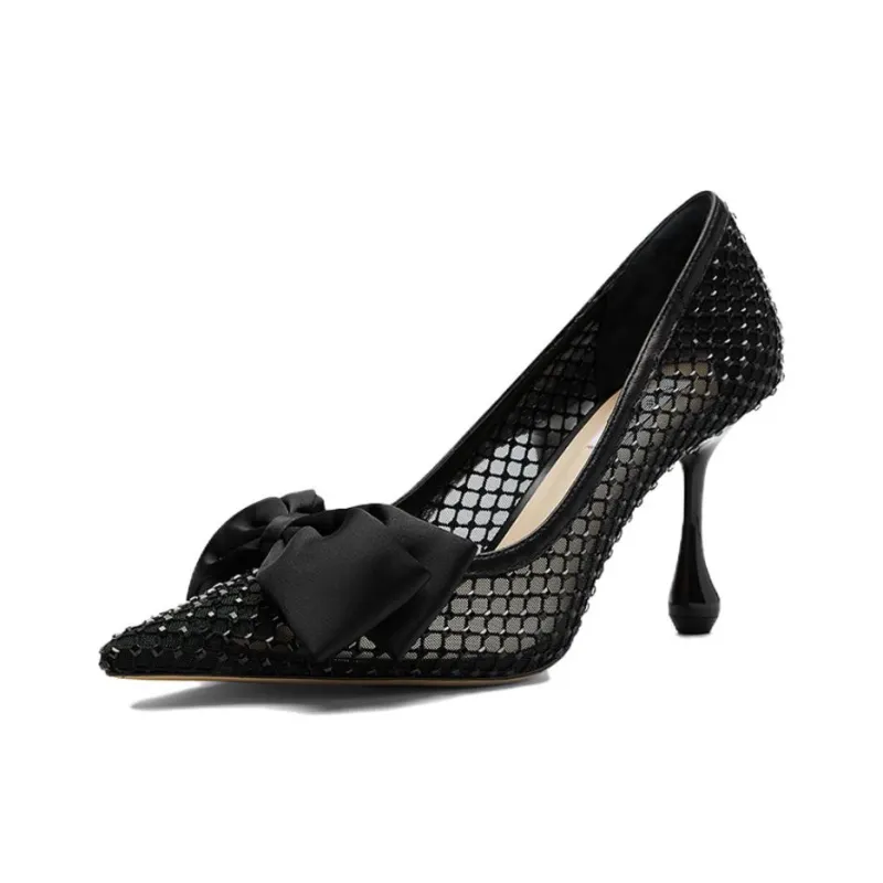 NINE WEST Irregular Heel High Heels 9cm Women's-1