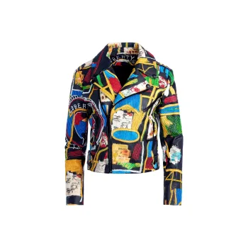 ALICE+OLIVIA x Basquiat CODY Jackets Coats Women's Multicolor