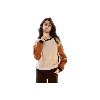 Mo Han Yi Mei Sweatshirt Women's Almond Caramel