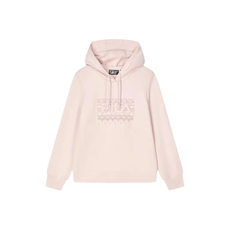 FILA Sweatshirt Women's Cinnamon Apricot Pink-0