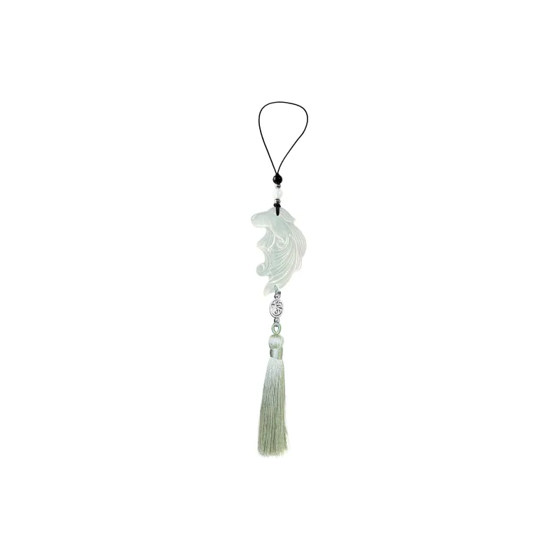 Tang Zhi Natural Serpentine Jade Pendants Unisex-7