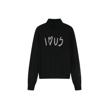 UOOYAA 「Flower Children」 Collection Knitwear Women's Black