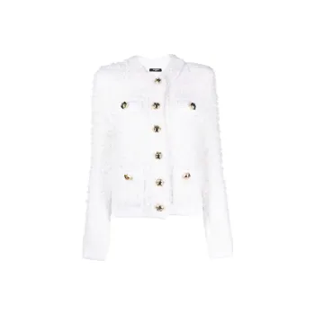 BALMAIN Jackets Women's White
