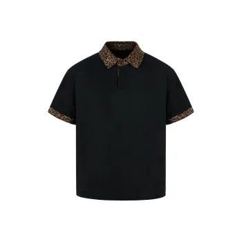 Antidote Worldwide Polo Shirt Unisex Black