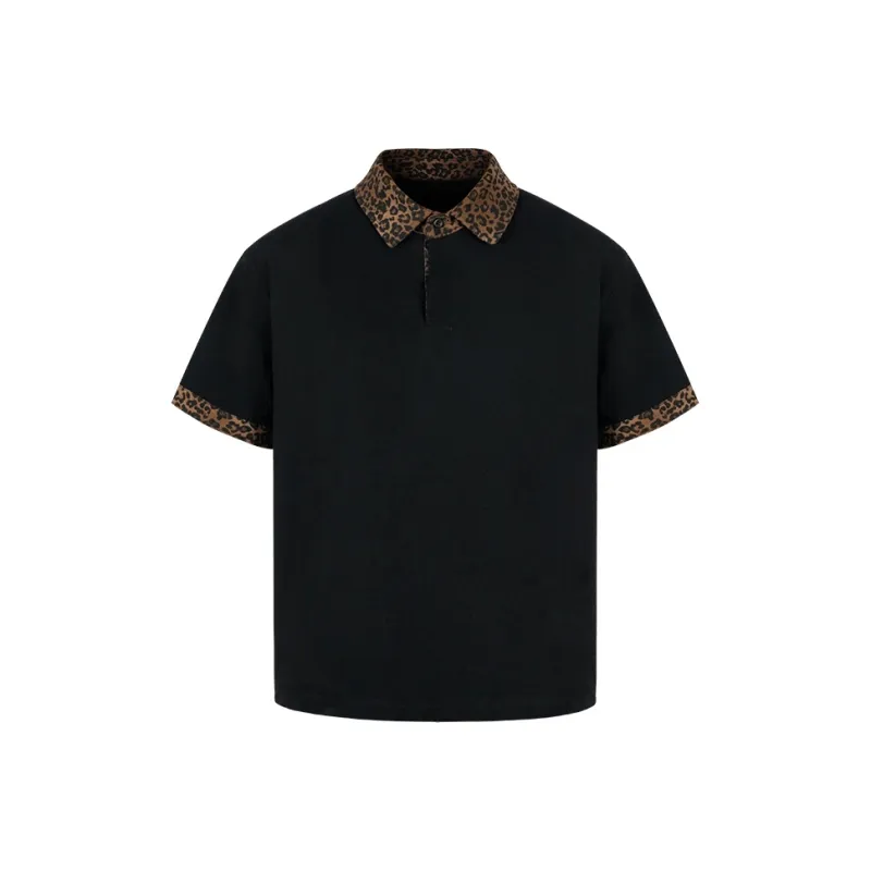 Antidote Worldwide Polo Shirt Unisex Black-0