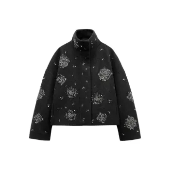 ZARA ZW Series Jackets Coats Women's Gray