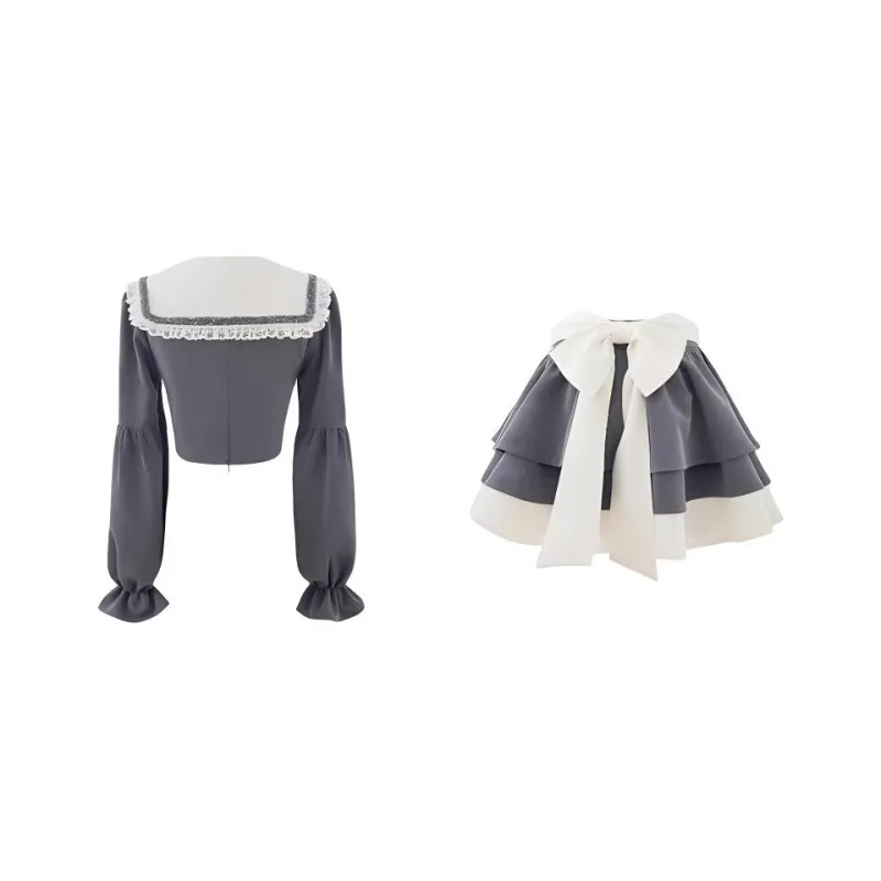 PLANE DRIFT Two Piece Skirt Sets Women's-1