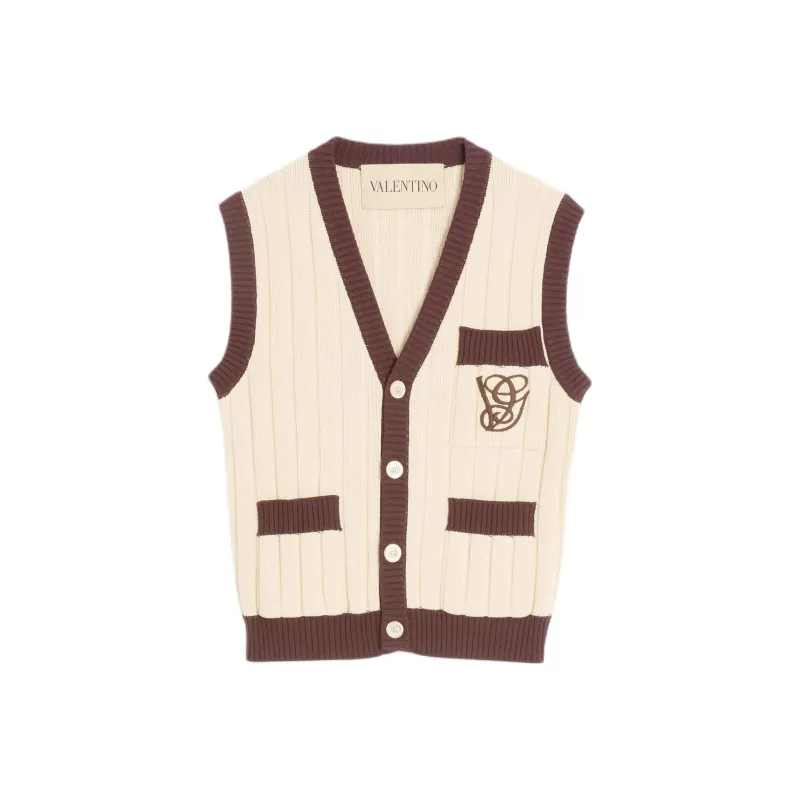 Valentino SS25 Tank Top Men's Ecru-0