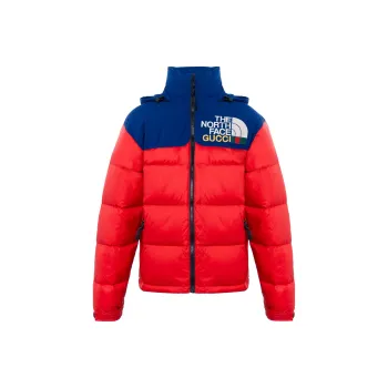GUCCI X The North Face Padded Jacket Red/Blue