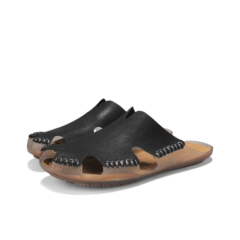 Motion Armor Quiet Odor Resistant Abrasion Resistant Slip Resistant Closed Toe Slippers Men's-1