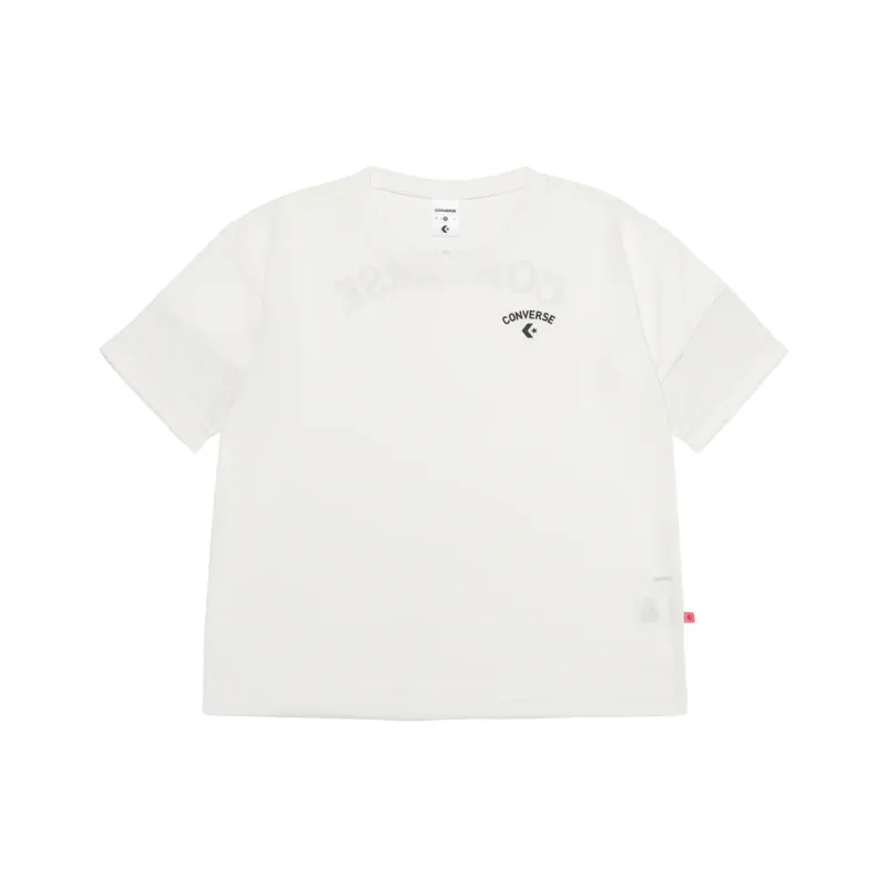 Converse SS25 Regular T Shirt Women's White-0
