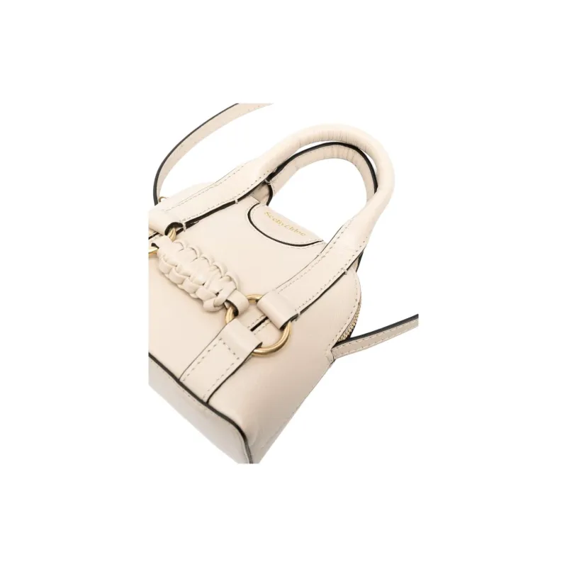 See By Chloe Micro Saddie Leather Tote Bag-2