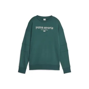 PUMA TEAM TEAM Crew TR Sweatshirt Women's Green