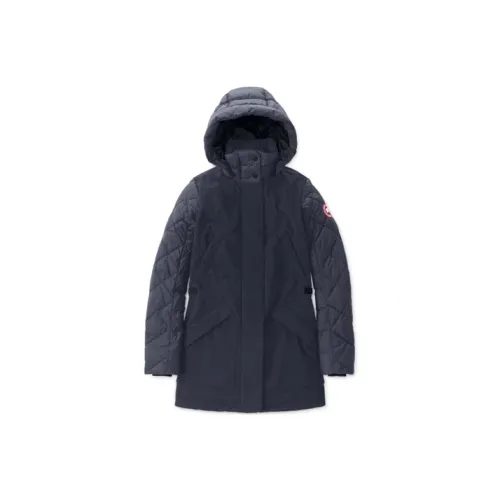 Canada Goose Berkley Series Down Jackets Women's Dark Blue