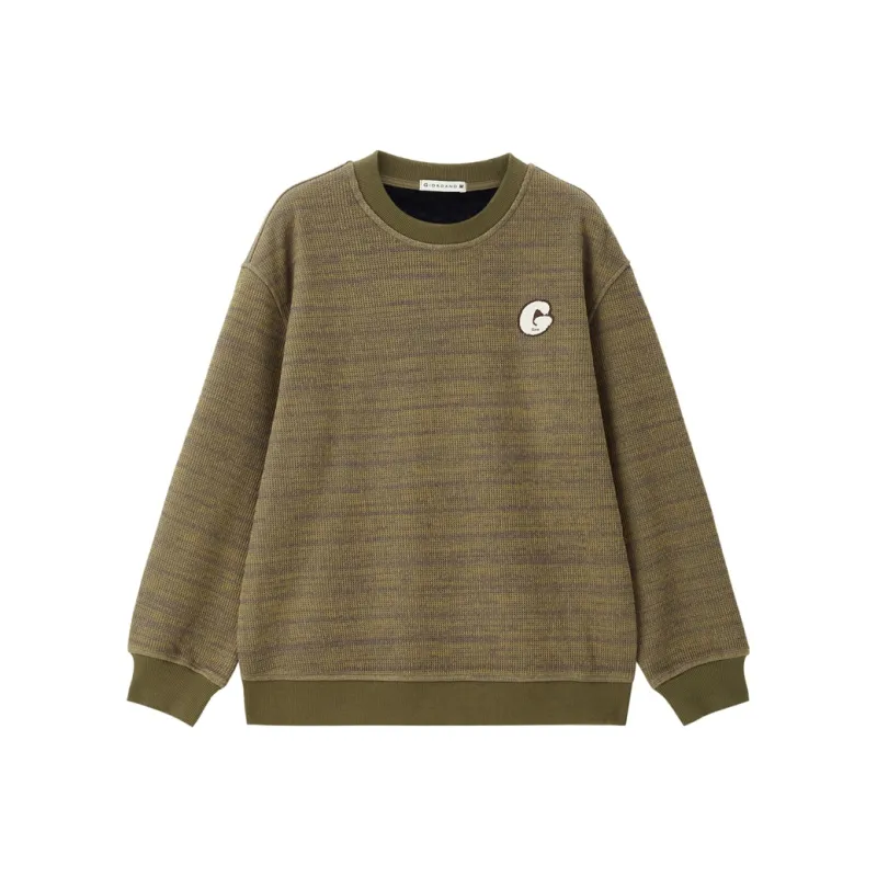 UNIQLO Sweatshirts Women's 43 Gray Green-0