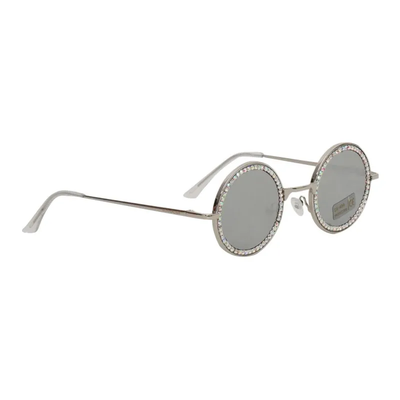 MONNALISA Embellished Round Frame Sunglasses-2
