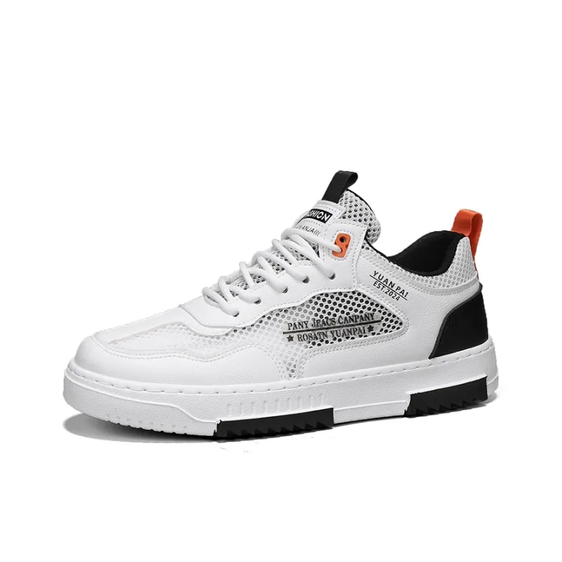 Frank Mully Height Increasing, Breathable, Abrasion Resistant, Slip Resistant Low Top Skateboard Shoes Men's-7